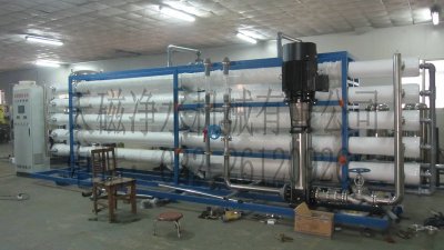 热烈庆祝宁夏30T/H纯净水设备验收成功